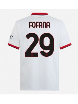 AC Milan Youssouf Fofana #29 Gostujuci Dres 2024-25 Kratak Rukavima